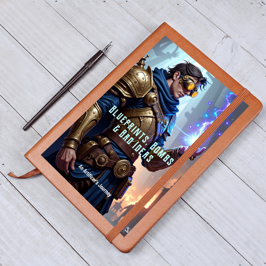Blueprints, Bombs & Bad Ideas" – A D&D Artificer Journal d20Fashions