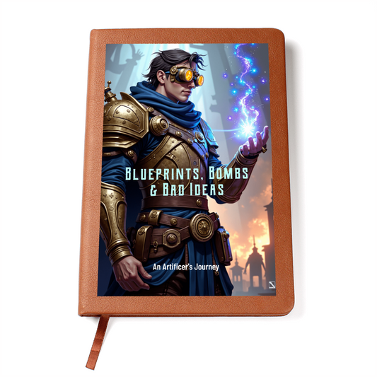 Blueprints, Bombs & Bad Ideas" – A D&D Artificer Journal d20Fashions