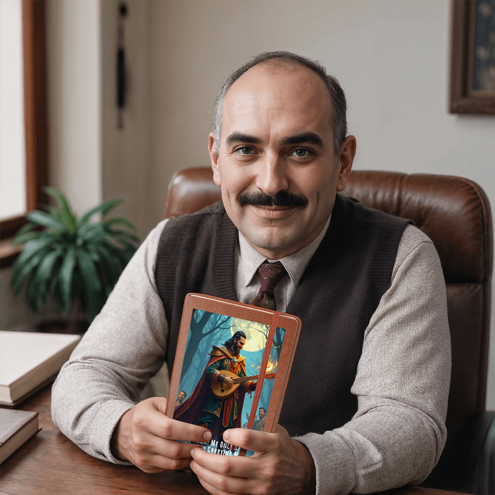 Charisma: My Only Stat (And It's Carrying Me)" – A Bard's Notebook of Grand Adventures d20Fashions