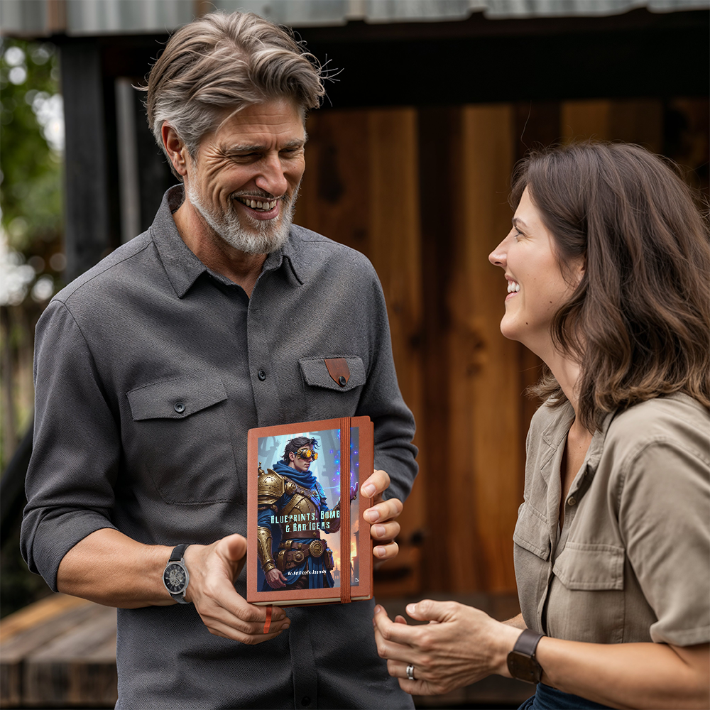 Blueprints, Bombs & Bad Ideas" – A D&D Artificer Journal d20Fashions