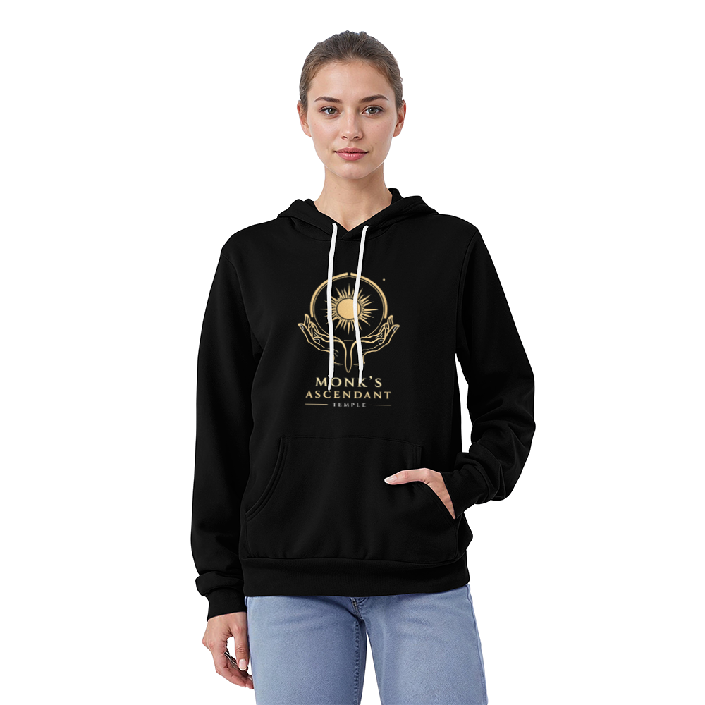 Monk's Ascendant Temple – Hoodie of Serenity & Strength d20Fashions