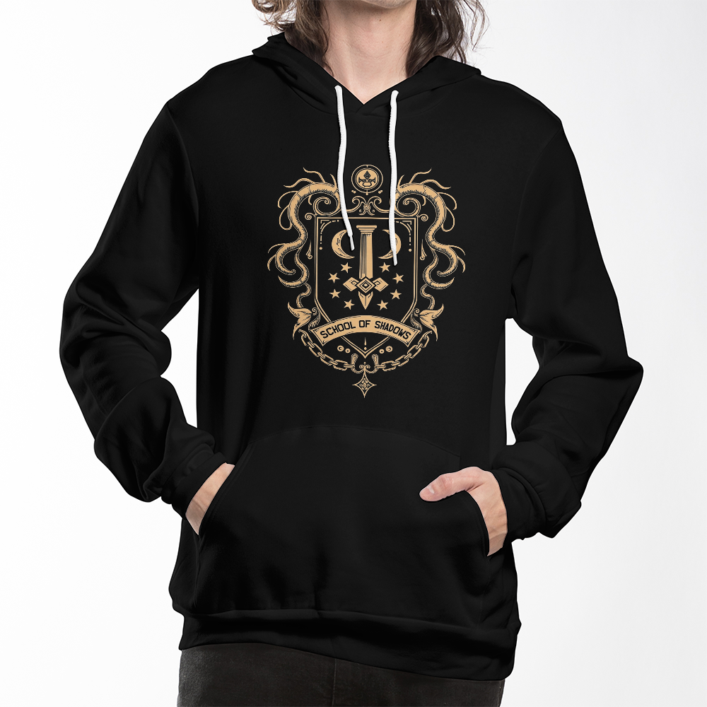 Warlock Hoodie – School of Shadows Pact Academy Pullover d20Fashions