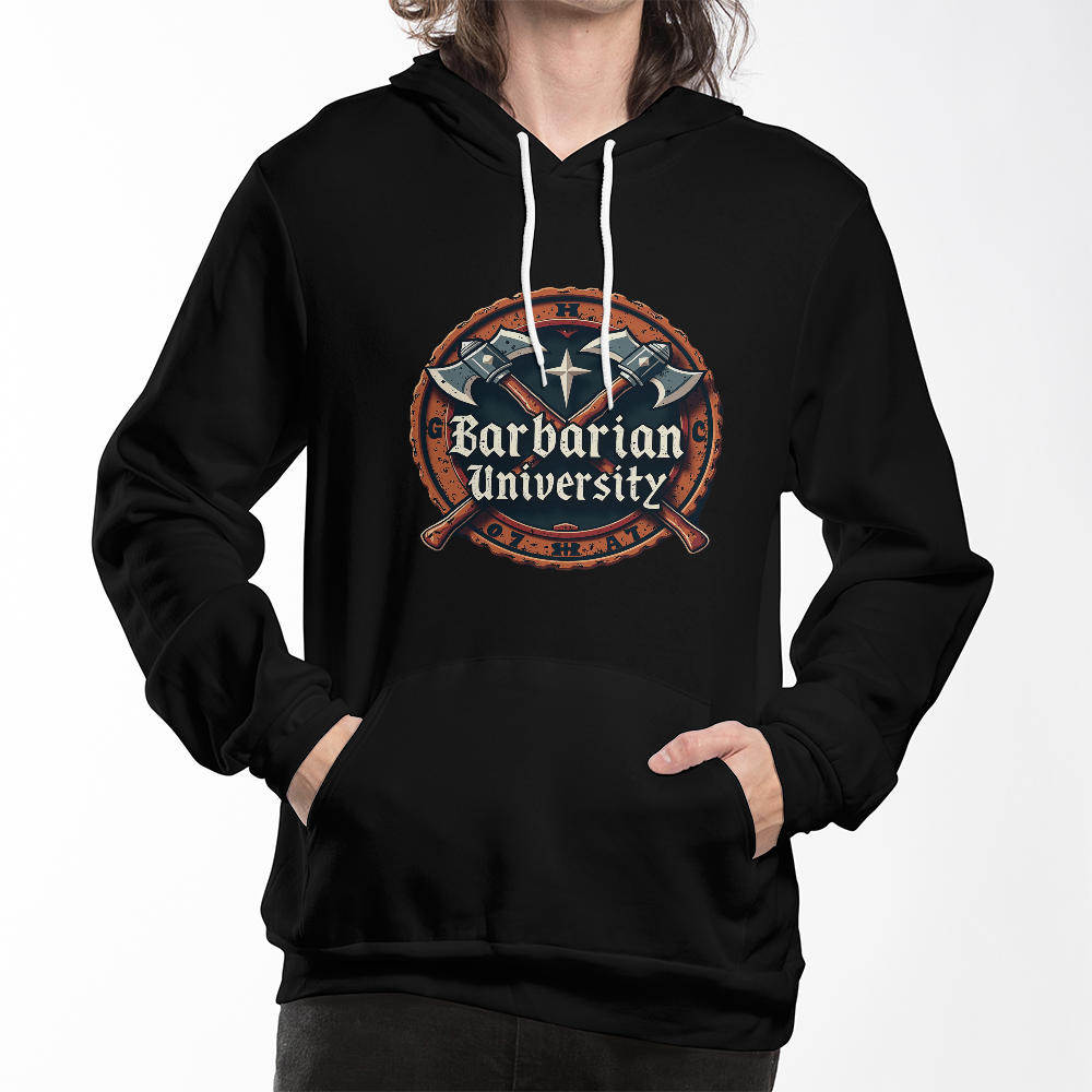 Barbarian University – Official Campus Hoodie d20Fashions