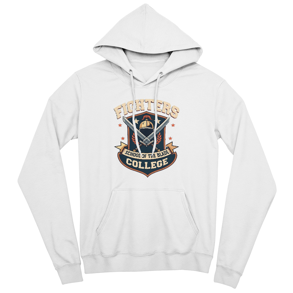 Fighter's College Hoodie – School of the Blade Pullover d20Fashions