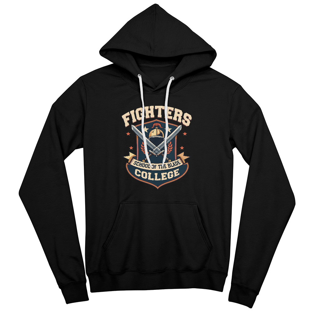 Fighter's College Hoodie – School of the Blade Pullover d20Fashions