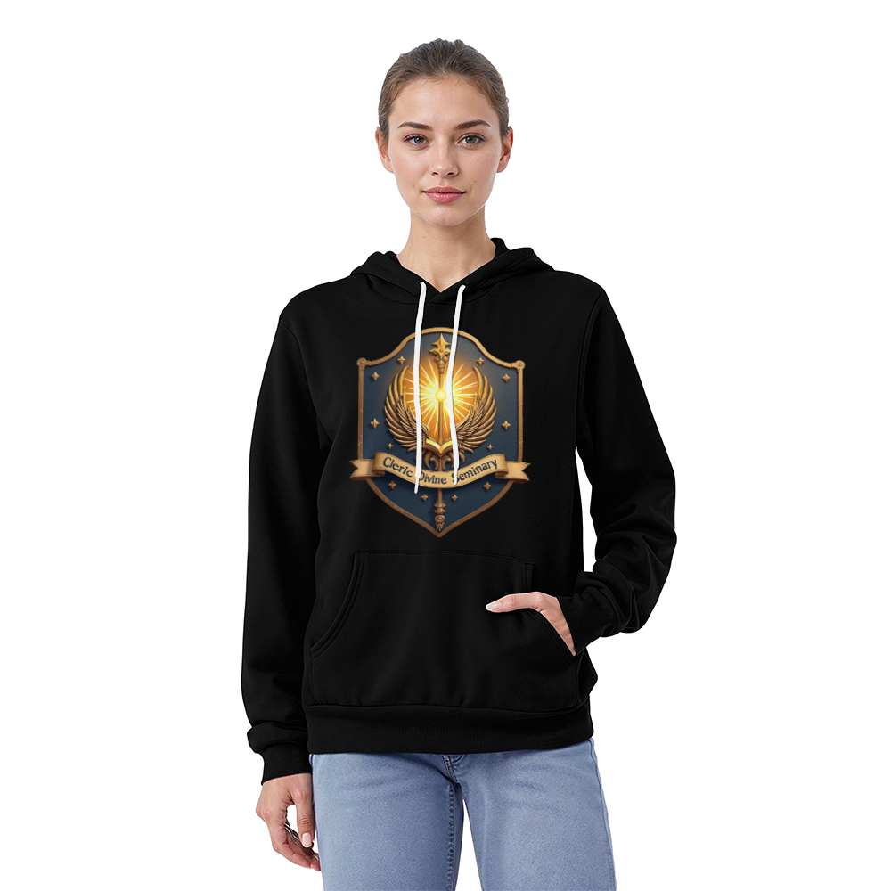 Cleric Divine Seminary – Blessed Hoodie for the Devout d20Fashions