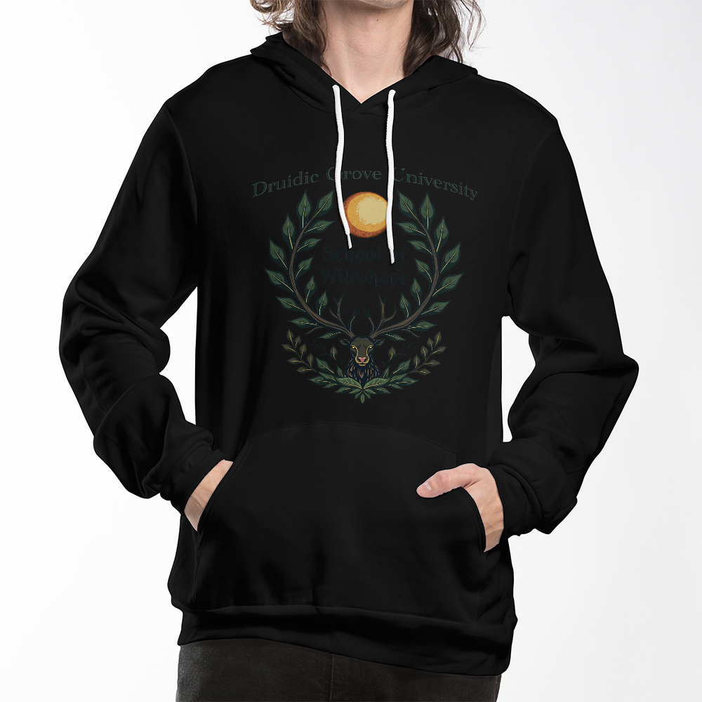 Druidic Grove Hoodie – School of Wildshape Pullover d20Fashions