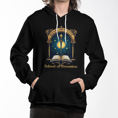 Wizard Institute Hoodie – School of Evocation Pullover d20Fashions