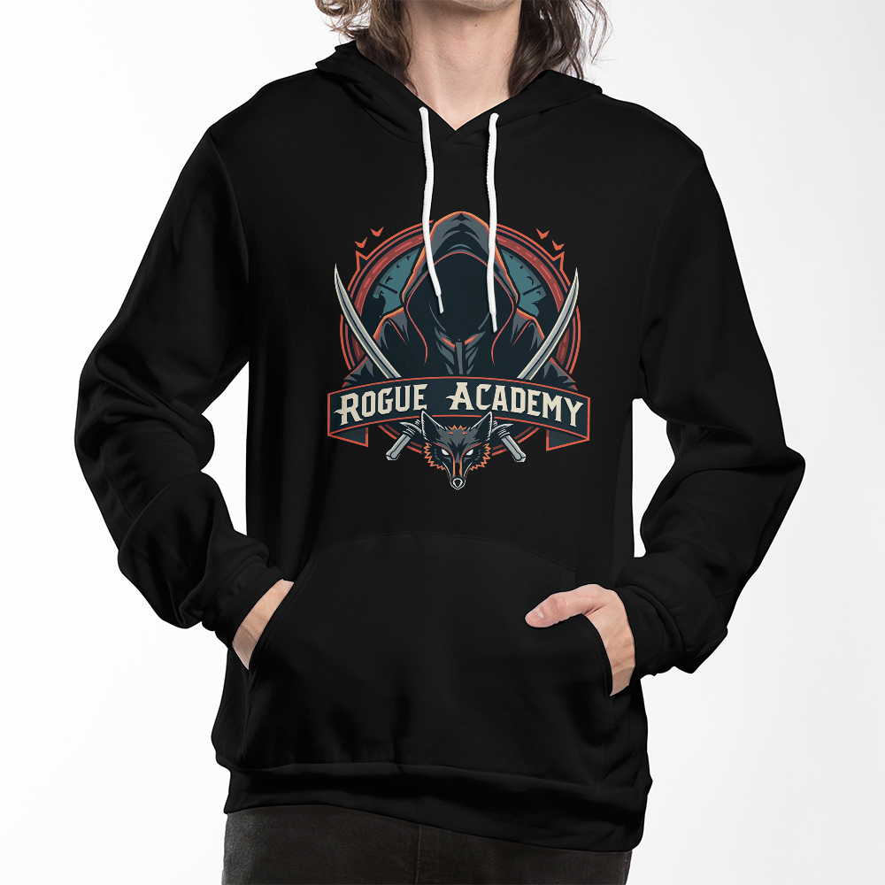 Rogue Academy Hoodie – Shadow Arts Training Pullover d20Fashions