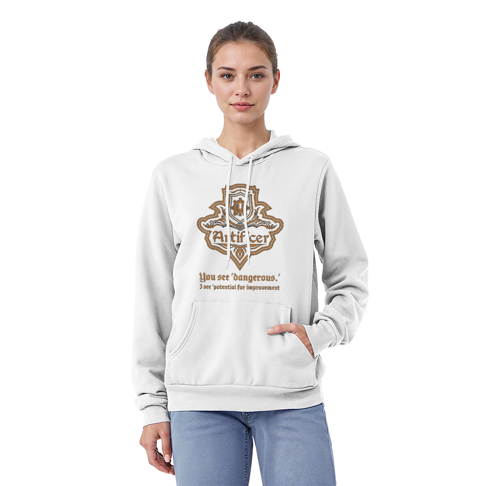 You see dangerous... Funny DND Artificer Hoodie – Dungeons & Dragons Accessories for 5E Players