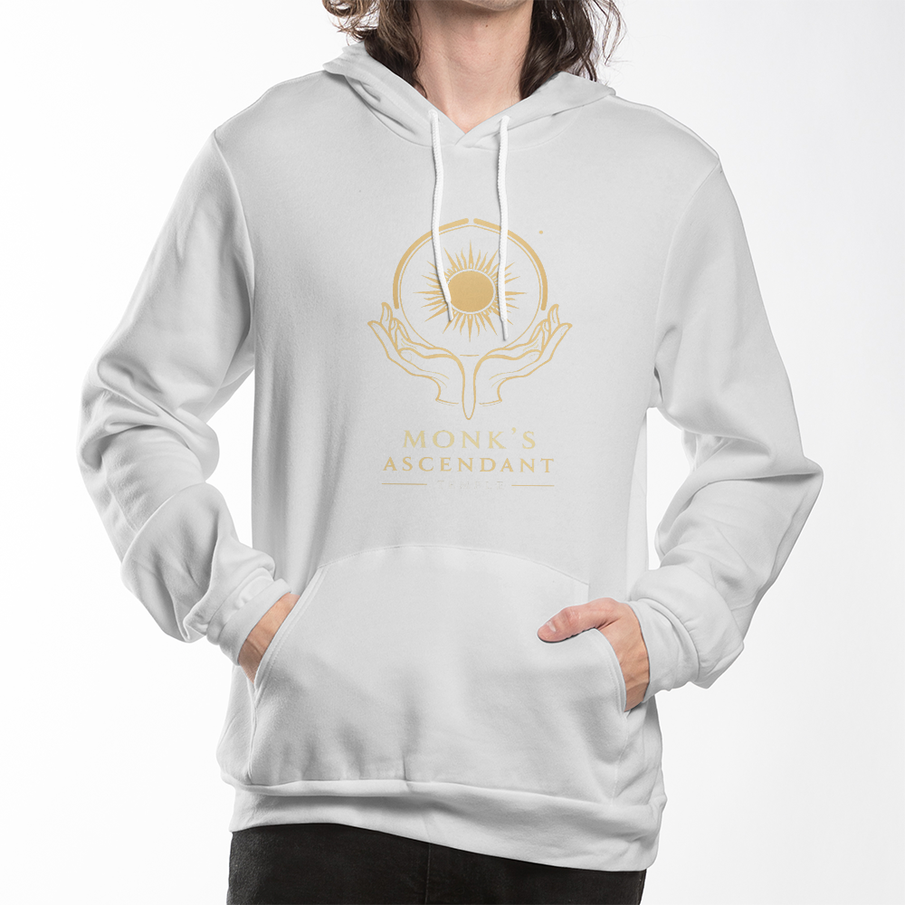 Monk's Ascendant Temple – Hoodie of Serenity & Strength d20Fashions
