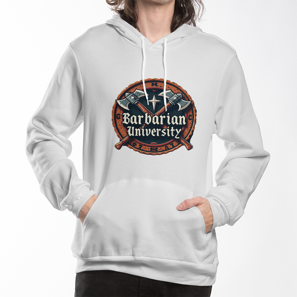 Barbarian University – Official Campus Hoodie d20Fashions