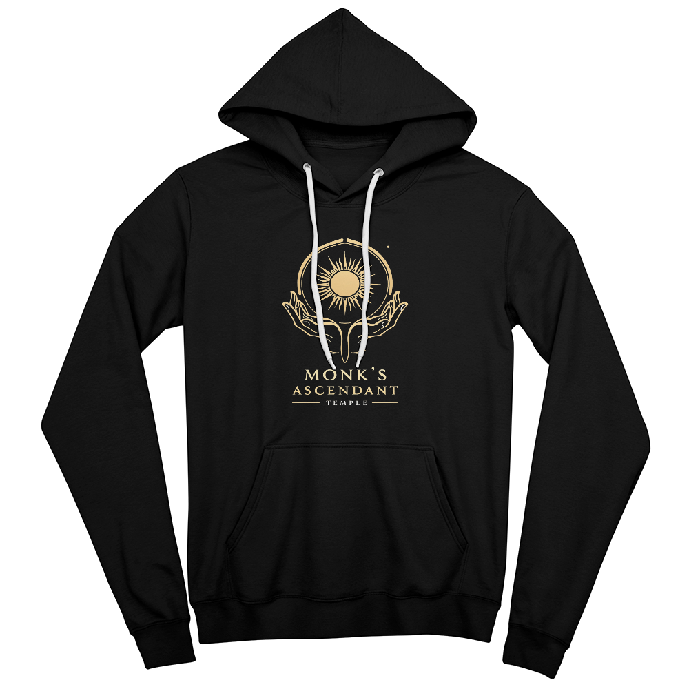 Monk's Ascendant Temple – Hoodie of Serenity & Strength d20Fashions