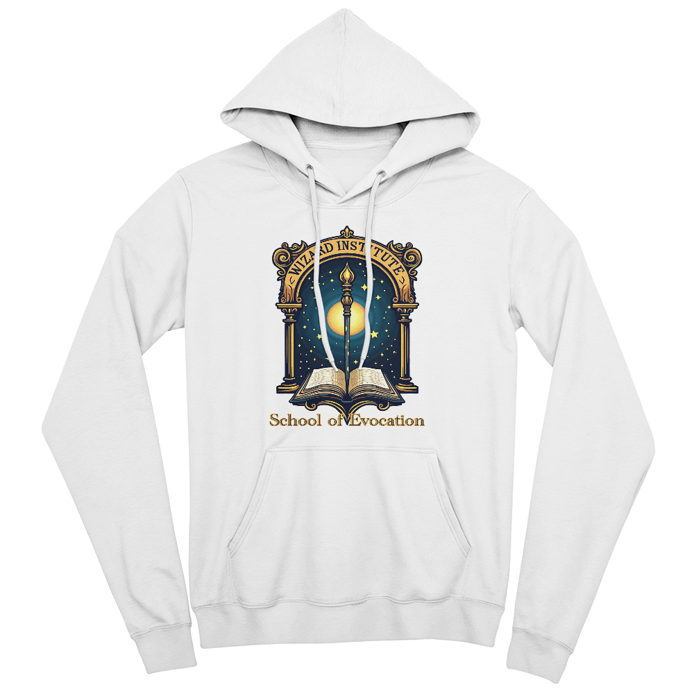 Wizard Institute Hoodie – School of Evocation Pullover d20Fashions