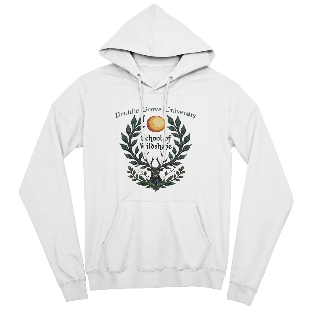 Druidic Grove Hoodie – School of Wildshape Pullover d20Fashions