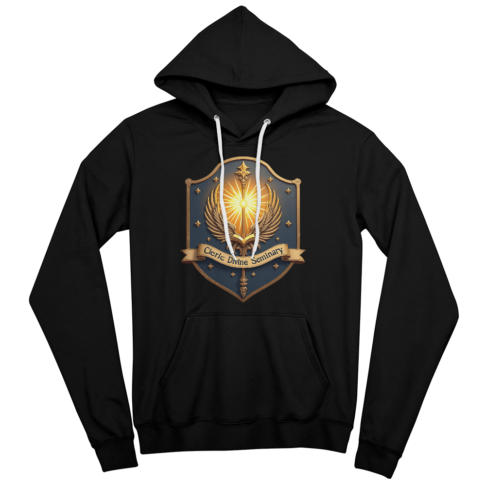 Cleric Divine Seminary – Blessed Hoodie for the Devout d20Fashions