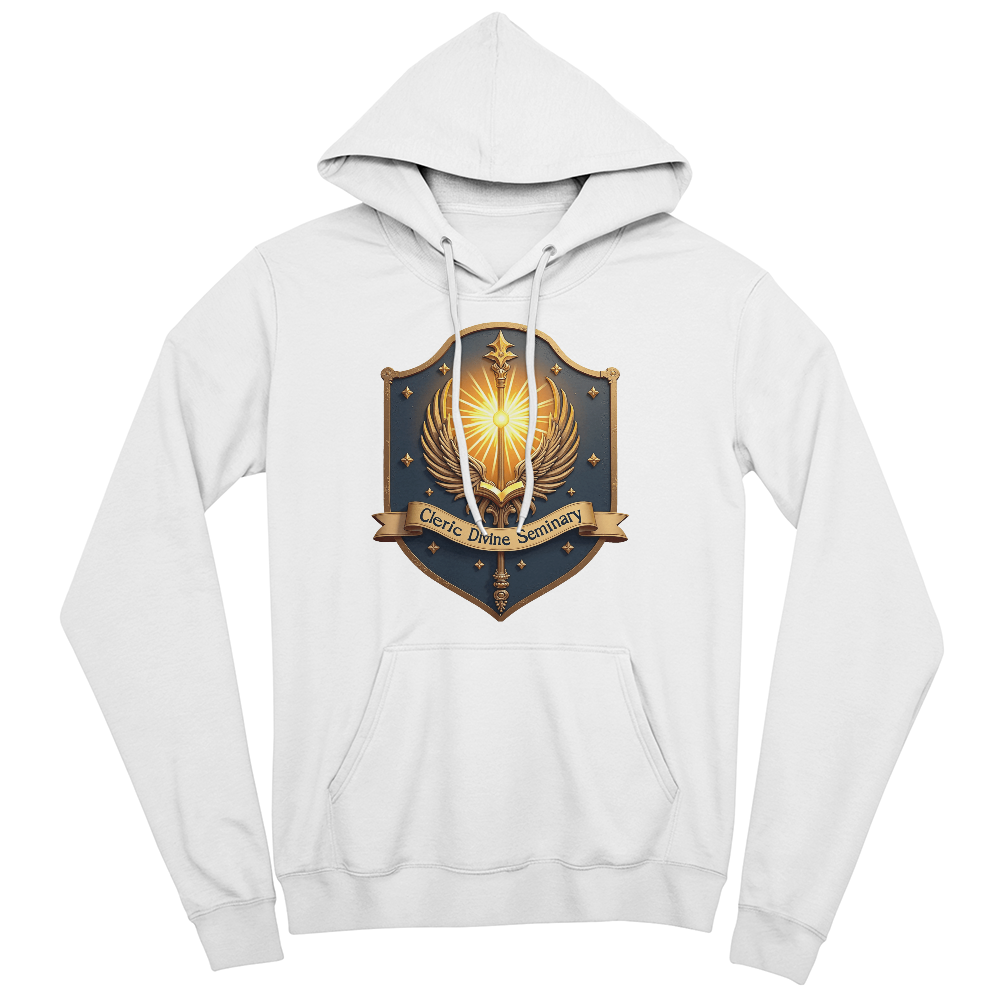 Cleric Divine Seminary – Blessed Hoodie for the Devout d20Fashions
