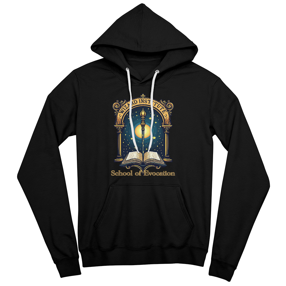 Wizard Institute Hoodie – School of Evocation Pullover d20Fashions