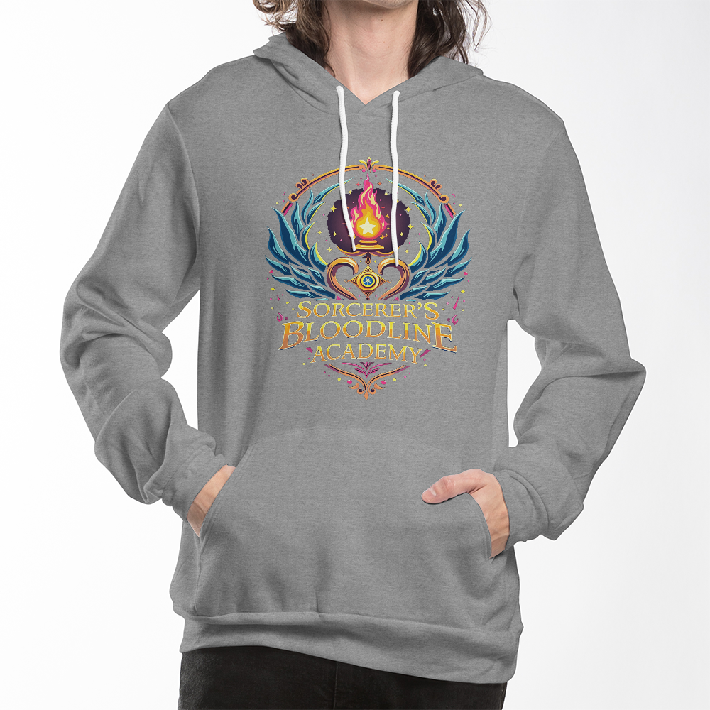 Sorcerer Hoodie – Bloodline Academy Magic Pullover d20Fashions