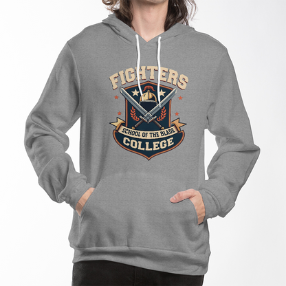 Fighter's College Hoodie – School of the Blade Pullover d20Fashions