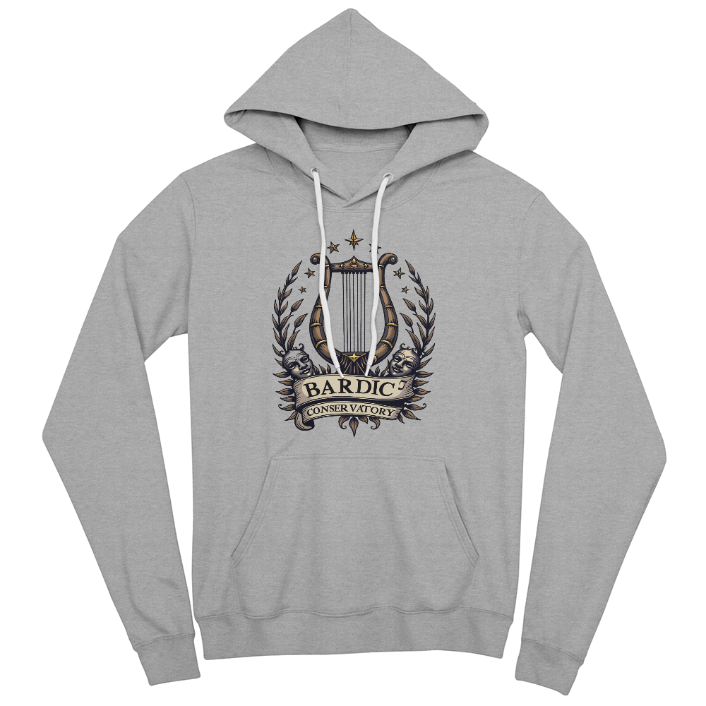 Bardic Conservatory Hoodie – The Official Uniform of the Inspired d20Fashions