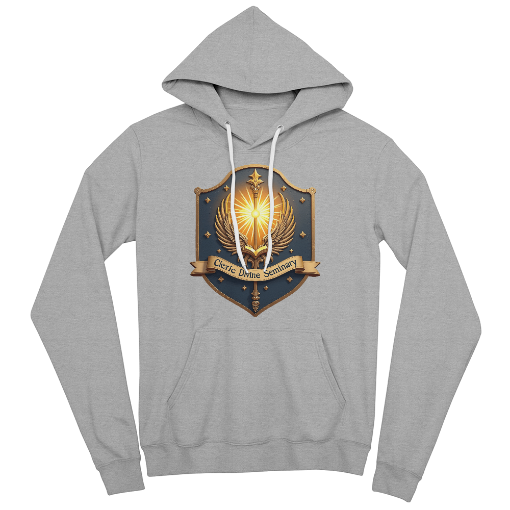 Cleric Divine Seminary – Blessed Hoodie for the Devout d20Fashions