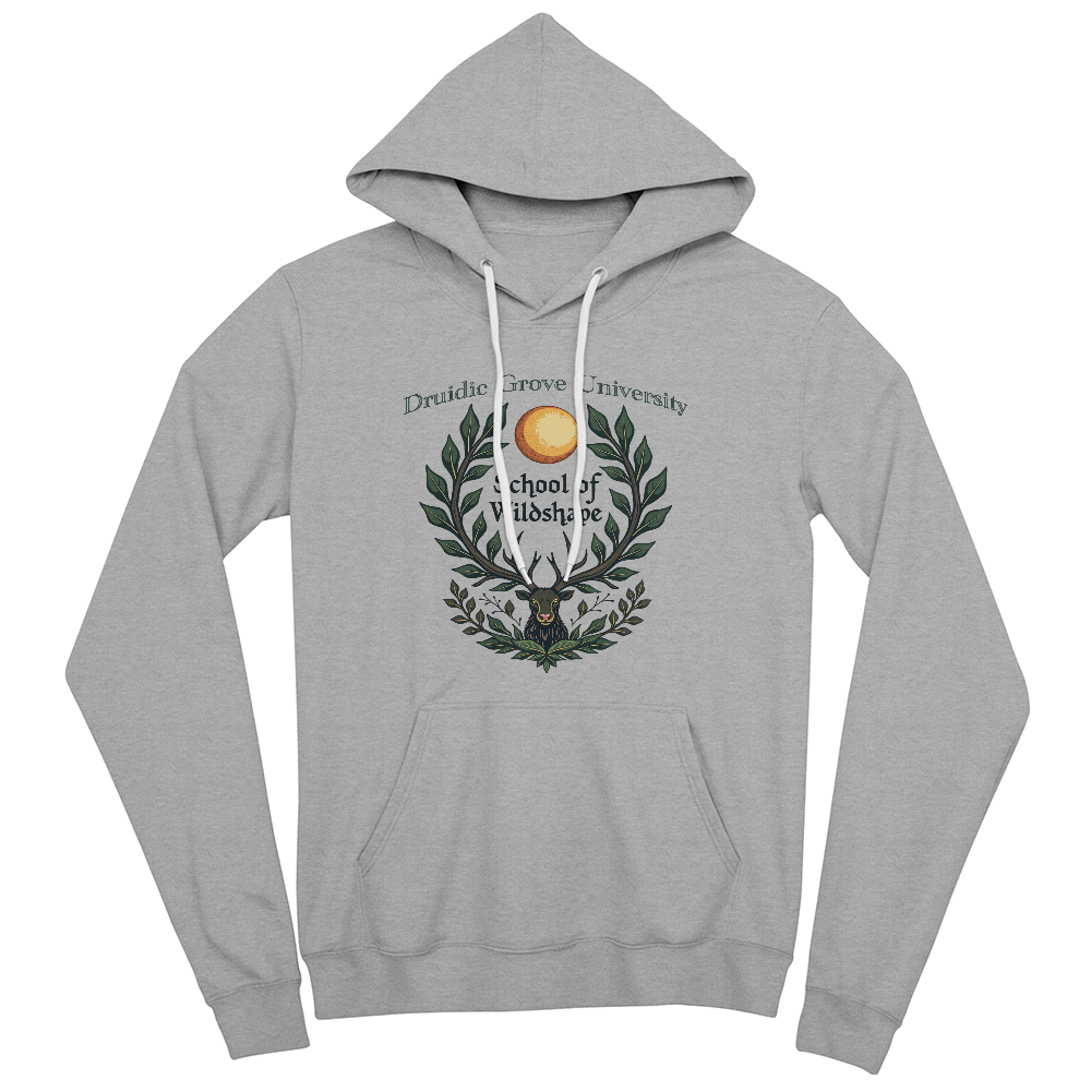 Druidic Grove Hoodie – School of Wildshape Pullover d20Fashions