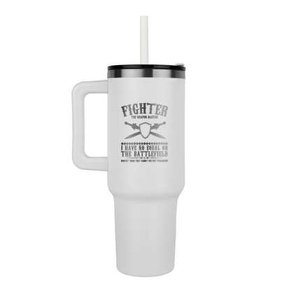 Fighter the weapon master Pinnacle 40oz Tumbler - Laser engraved